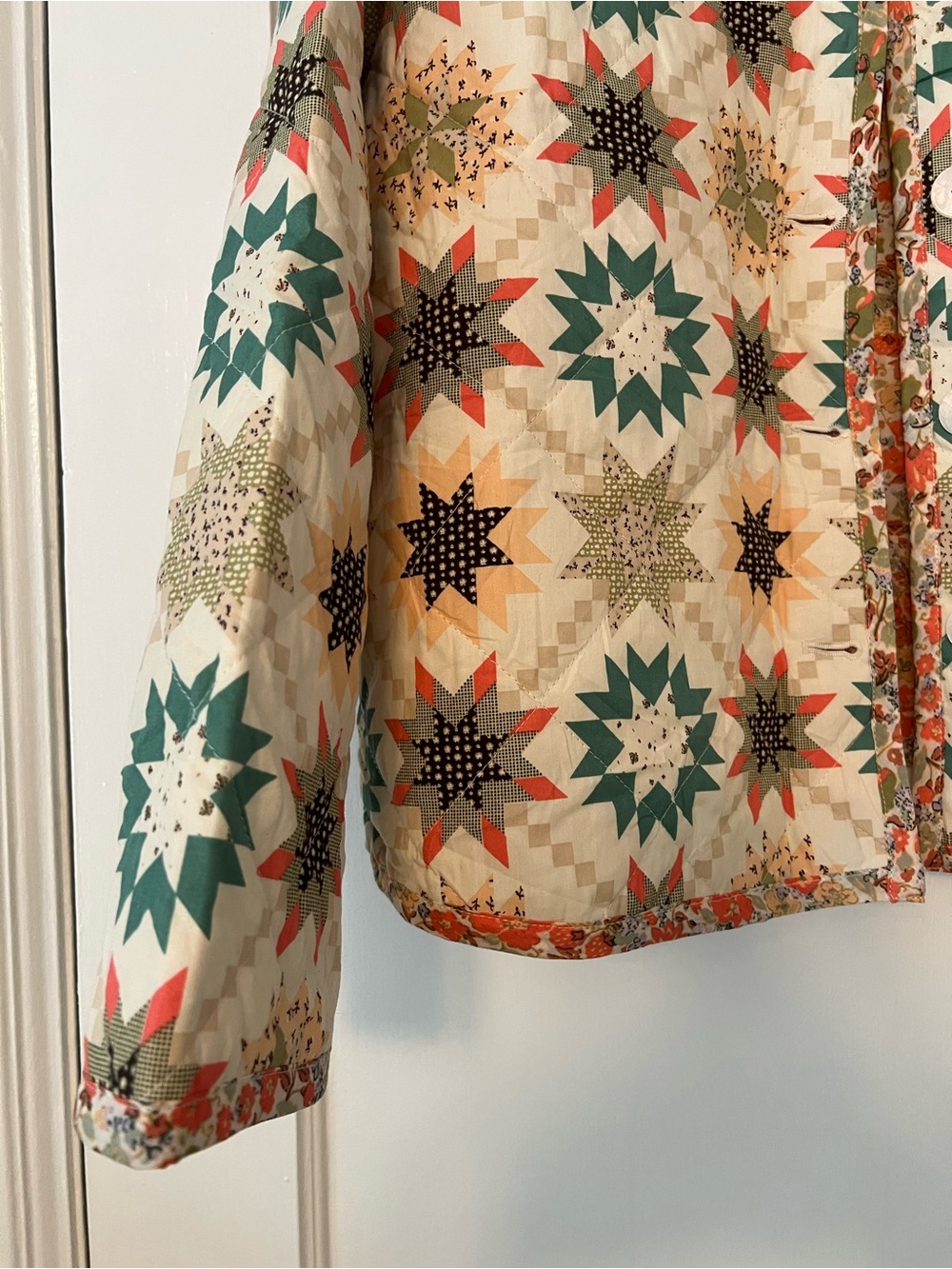 Universal Thread Quilted Patchwork Jacket XXL NWT - Picture 4 of 10